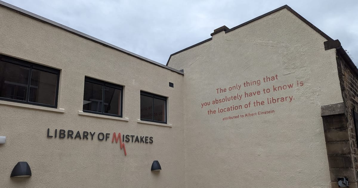 The Library of Mistakes